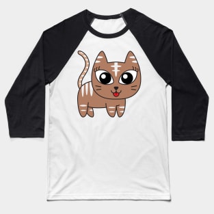 cut cat Baseball T-Shirt